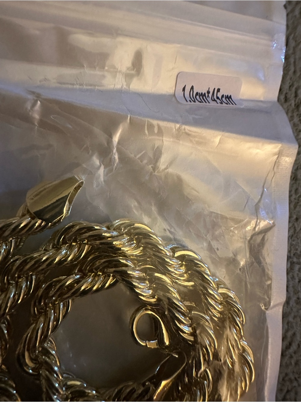 Gold Rope Chain Necklace - Elegant Women's Accessory